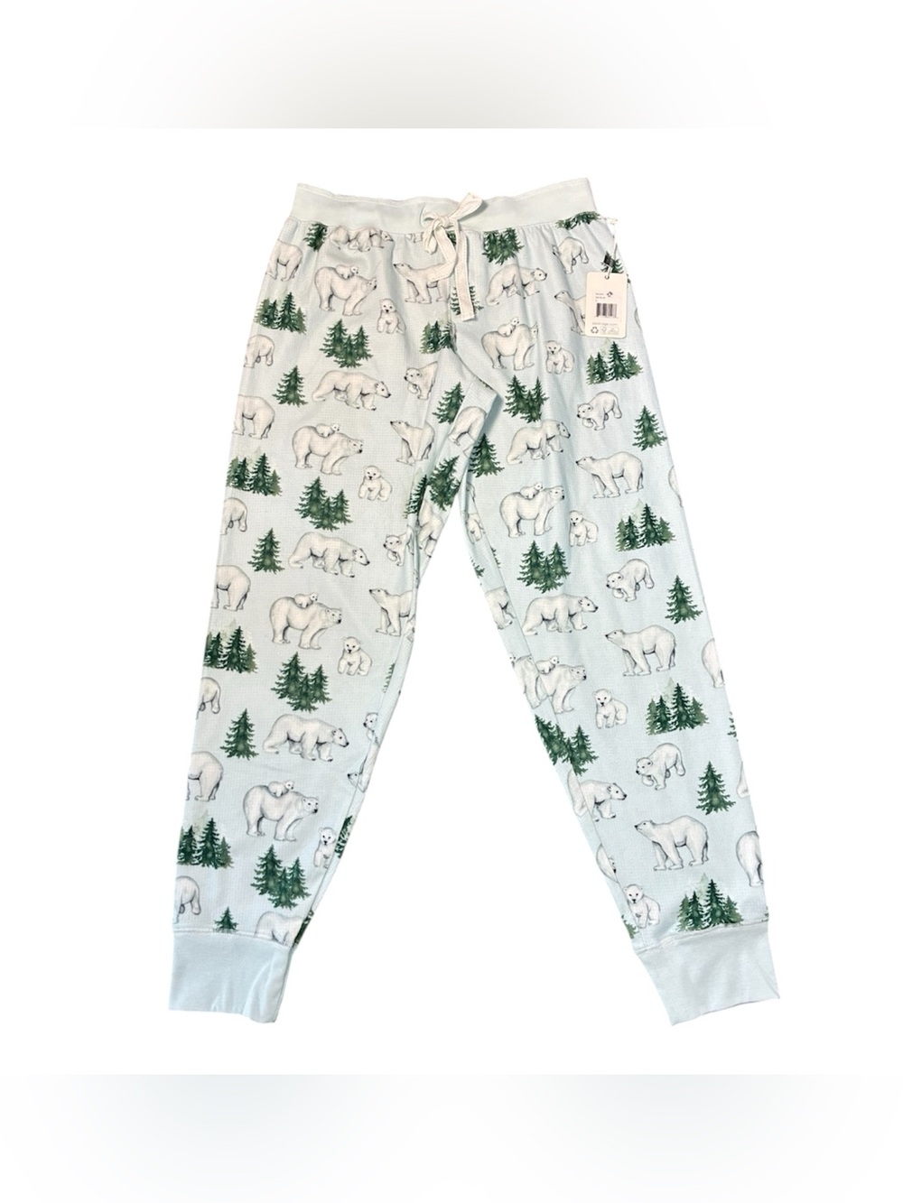 PJ Salvage Polar Bear Pajama Pants Small Christmas Holiday